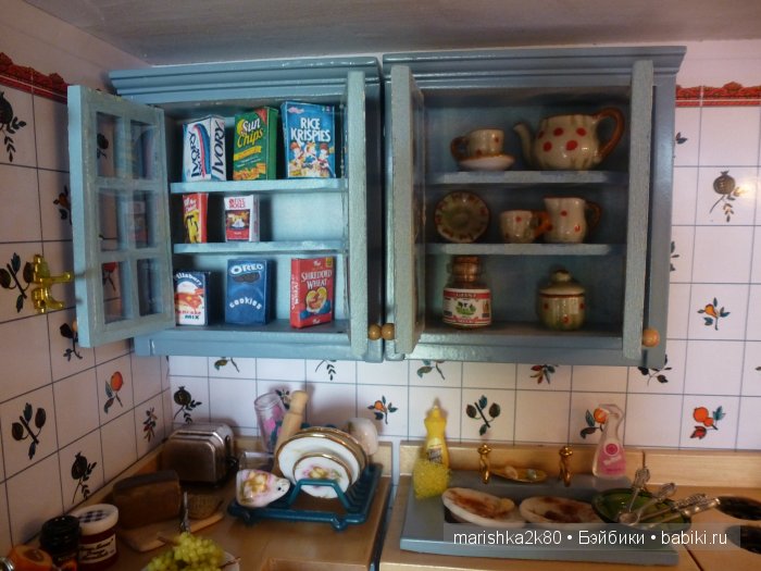 Домик-ночник. Кукольная миниатюра 1:12. Часть 6. Иванникова Марина