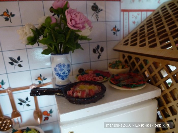 Домик-ночник. Кукольная миниатюра 1:12. Часть 6. Иванникова Марина