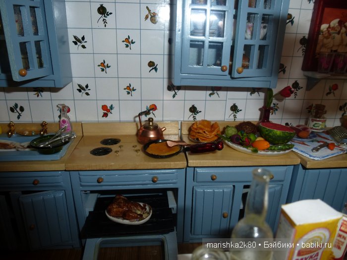 Домик-ночник. Кукольная миниатюра 1:12. Часть 6. Иванникова Марина