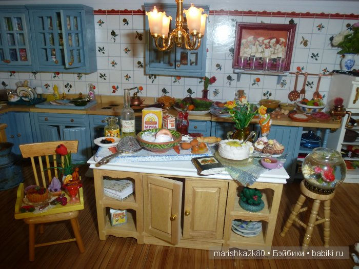 Домик-ночник. Кукольная миниатюра 1:12. Часть 6. Иванникова Марина (фото 3)