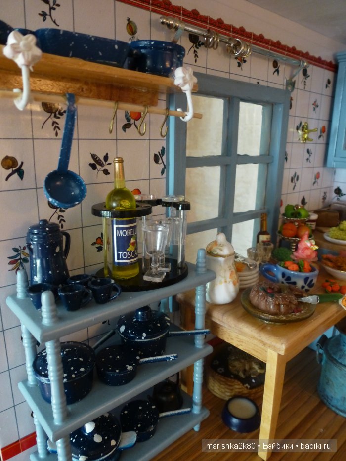 Домик-ночник. Кукольная миниатюра 1:12. Часть 6. Иванникова Марина