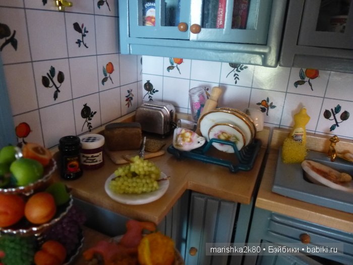 Домик-ночник. Кукольная миниатюра 1:12. Часть 6. Иванникова Марина