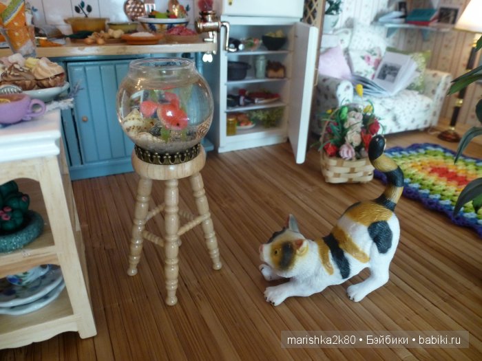 Домик-ночник. Кукольная миниатюра 1:12. Часть 6. Иванникова Марина (фото 9)