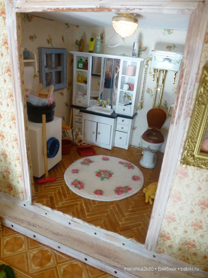 Домик-ночник. Кукольная миниатюра 1:12. Часть 7. Заключительная! Иванникова Марина