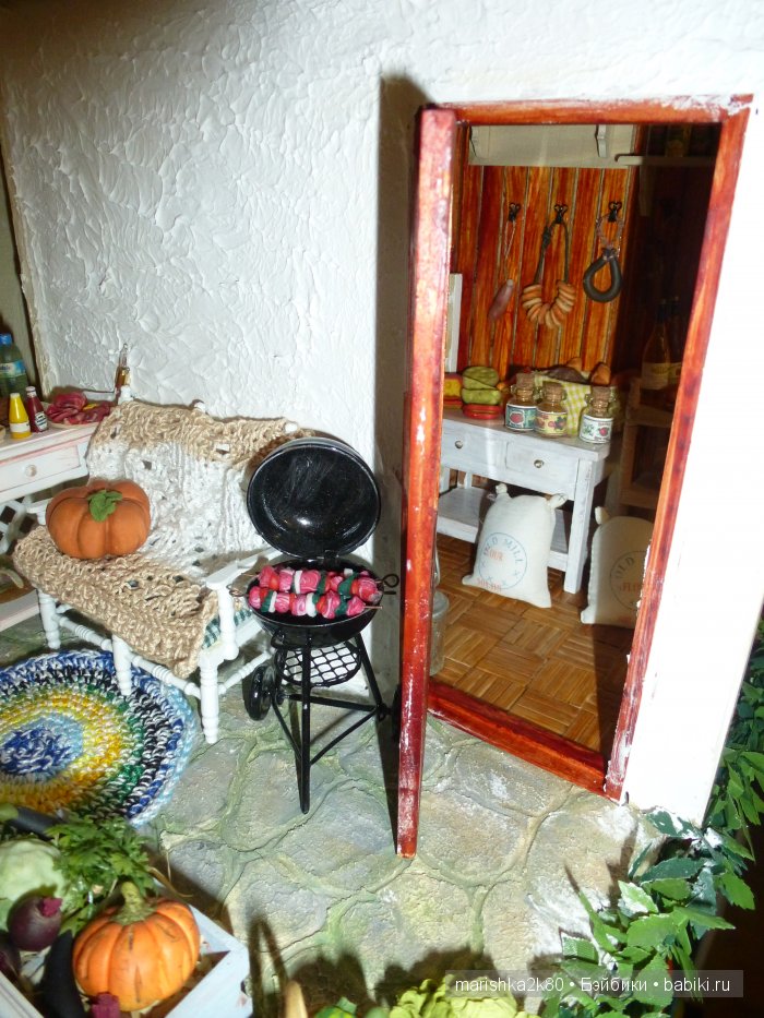 Домик-ночник. Кукольная миниатюра 1:12. Часть 7. Заключительная! Иванникова Марина