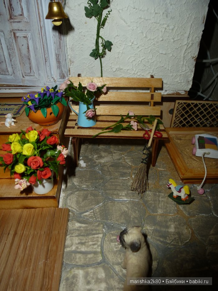 Домик-ночник. Кукольная миниатюра 1:12. Часть 7. Заключительная! Иванникова Марина (фото 10)