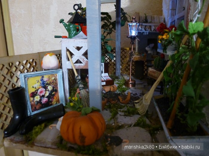 Домик-ночник. Кукольная миниатюра 1:12. Часть 7. Заключительная! Иванникова Марина