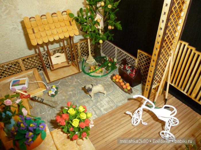 Домик-ночник. Кукольная миниатюра 1:12. Часть 7. Заключительная! Иванникова Марина (фото 8)