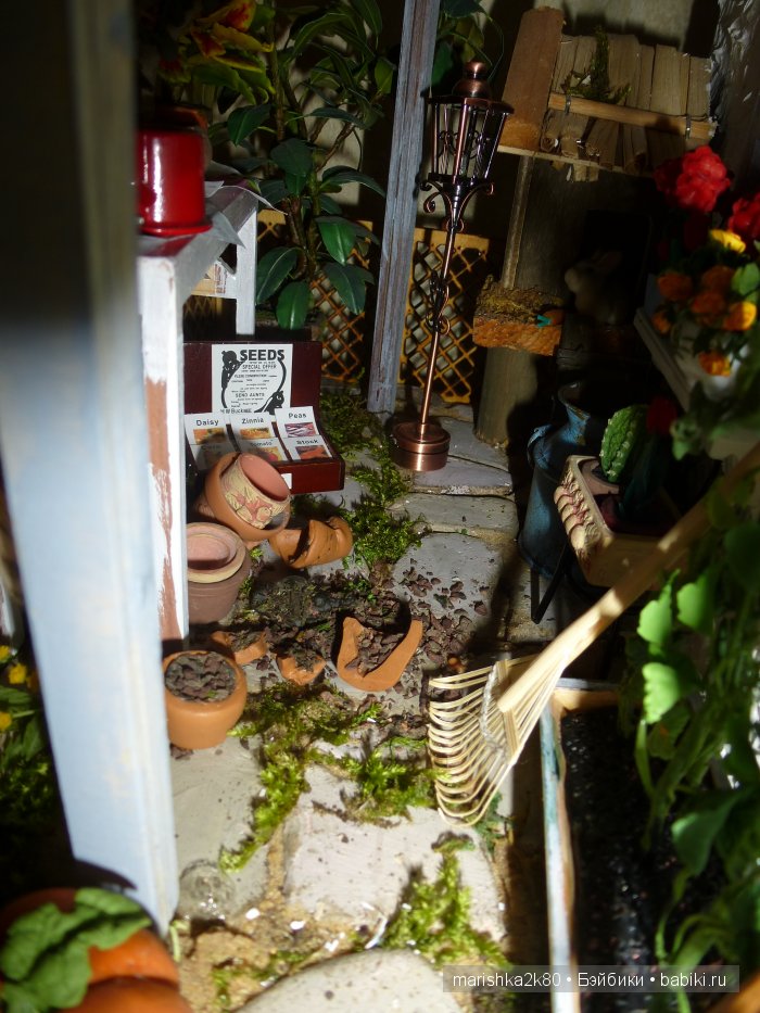 Домик-ночник. Кукольная миниатюра 1:12. Часть 7. Заключительная! Иванникова Марина