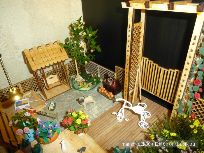 Домик-ночник. Кукольная миниатюра 1:12. Часть 7. Заключительная! Иванникова Марина (фото 6)