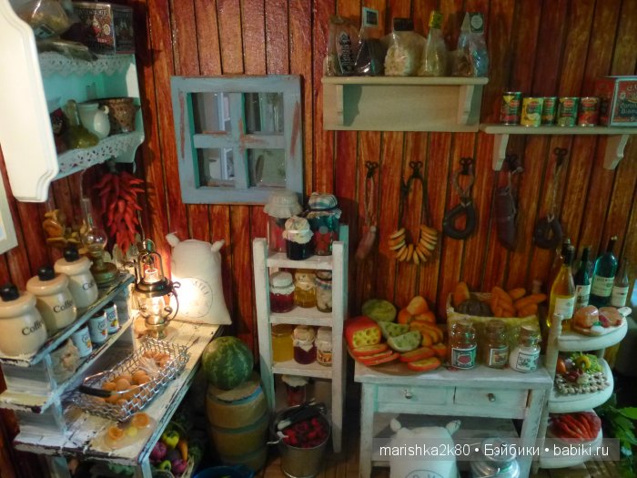 Домик-ночник. Кукольная миниатюра 1:12. Часть 7. Заключительная! Иванникова Марина