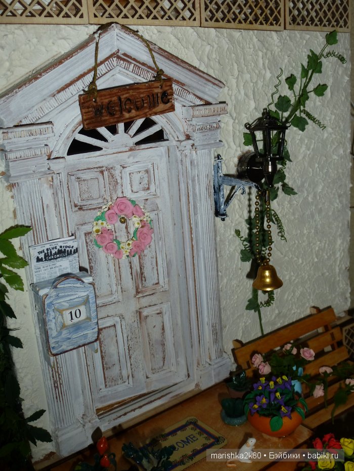 Домик-ночник. Кукольная миниатюра 1:12. Часть 7. Заключительная! Иванникова Марина (фото 3)