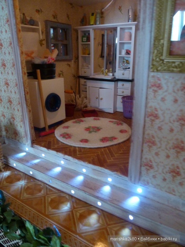 Домик-ночник. Кукольная миниатюра 1:12. Часть 7. Заключительная! Иванникова Марина