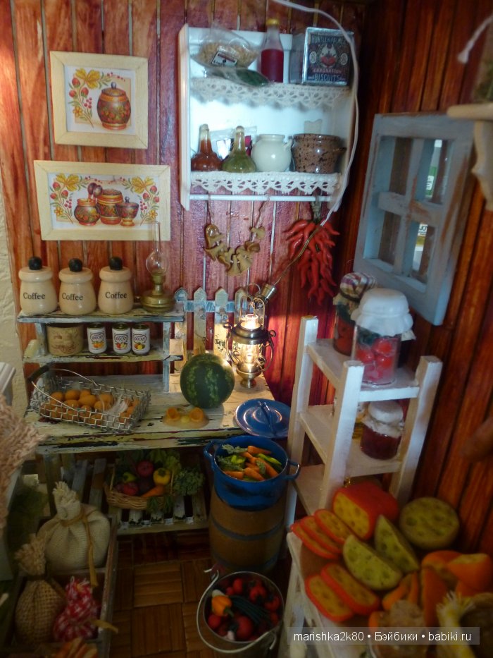 Домик-ночник. Кукольная миниатюра 1:12. Часть 7. Заключительная! Иванникова Марина