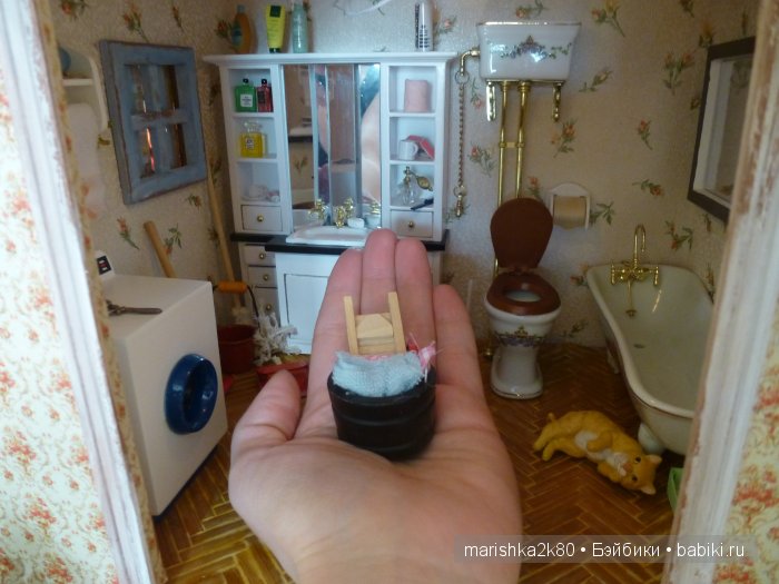 Домик-ночник. Кукольная миниатюра 1:12. Часть 7. Заключительная! Иванникова Марина