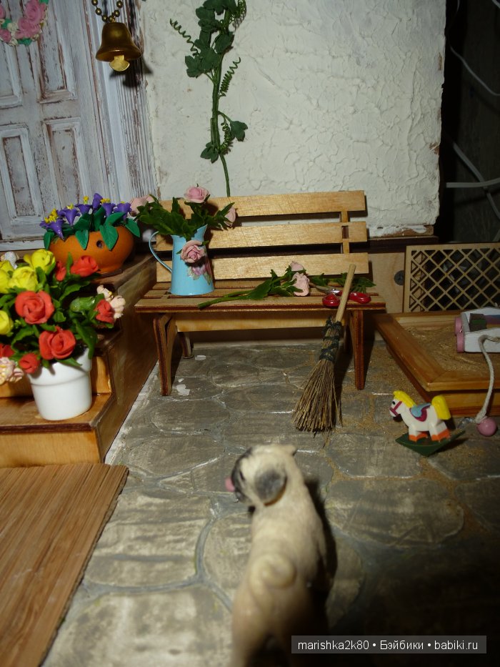 Домик-ночник. Кукольная миниатюра 1:12. Часть 7. Заключительная! Иванникова Марина (фото 9)