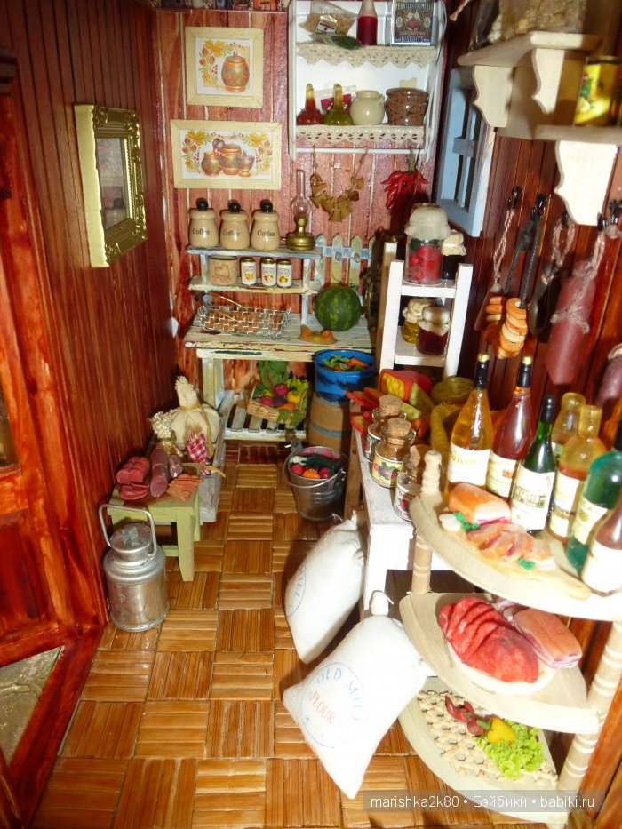 Домик-ночник. Кукольная миниатюра 1:12. Часть 7. Заключительная! Иванникова Марина