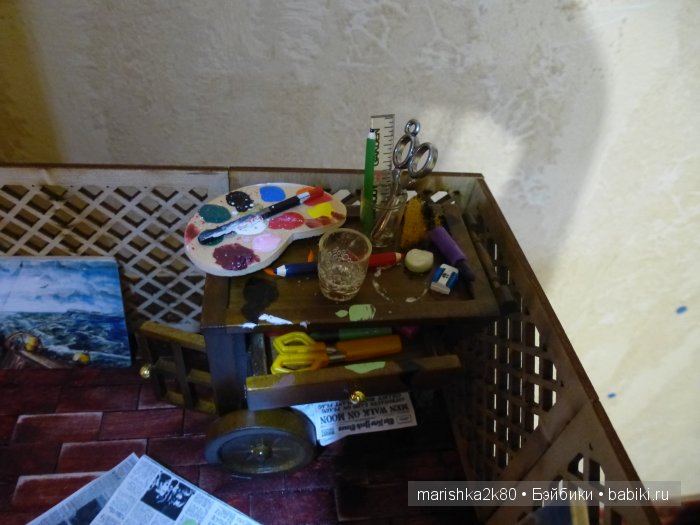 Домик-ночник. Кукольная миниатюра 1:12. Часть 7. Заключительная! Иванникова Марина