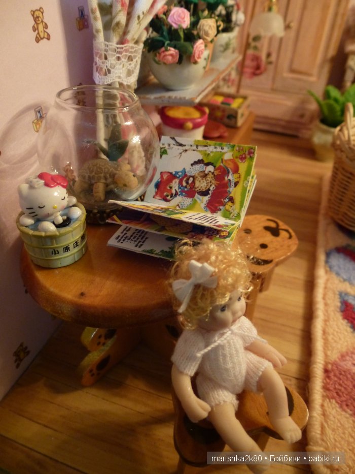 Домик-ночник. Кукольная миниатюра 1:12. Часть 7. Заключительная! Иванникова Марина