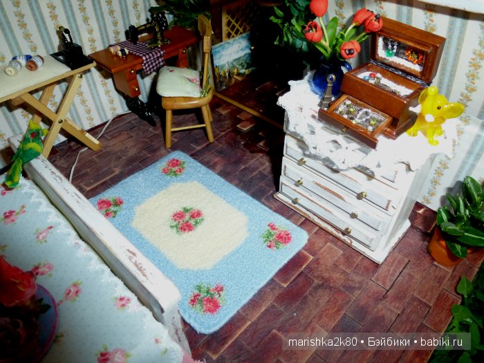 Домик-ночник. Кукольная миниатюра 1:12. Часть 7. Заключительная! Иванникова Марина