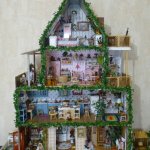 Домик-ночник. Кукольная миниатюра 1:12. Часть 7. Заключительная! Иванникова Марина