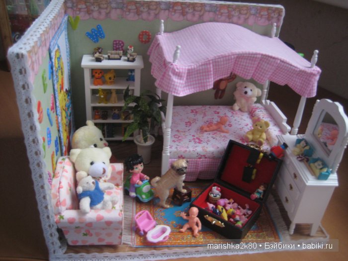 Все мои домики-румбоксыдля кукол за 3 года. Иванникова Марина
