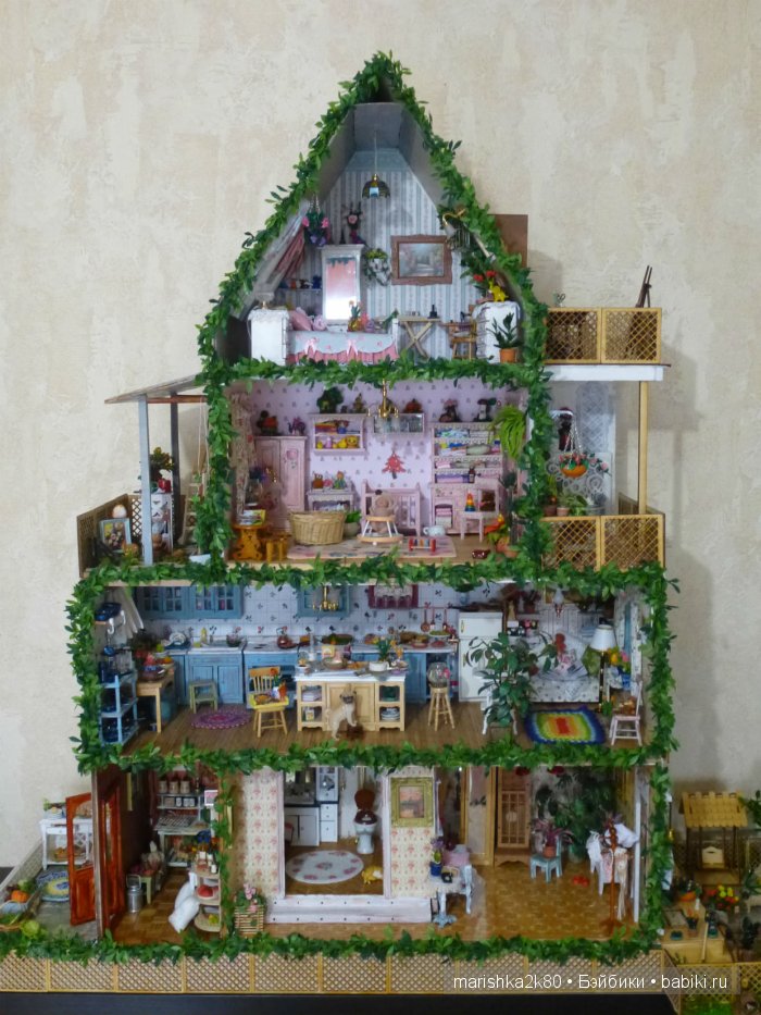 Все мои домики-румбоксыдля кукол за 3 года. Иванникова Марина