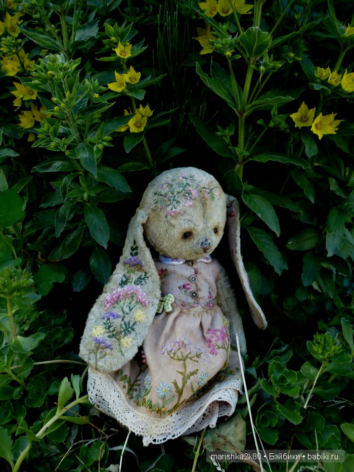 Дусик. Авторская зайка Хисматуллиной Ольги. Ангелы из сундучка (фото 4)