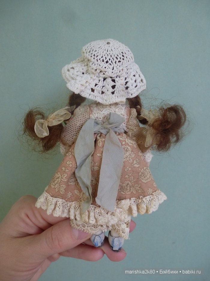 Две авторские подвижные куклы в домике (фото 5)