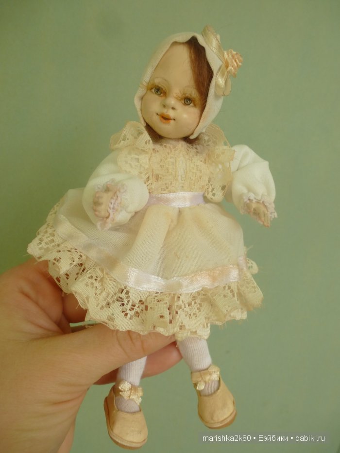 Две авторские подвижные куклы в домике (фото 10)