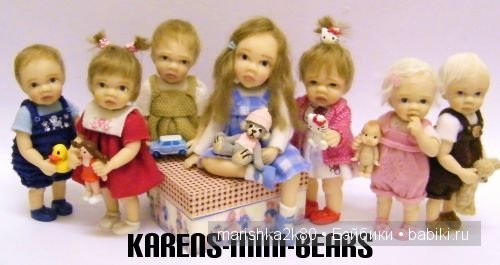 Микро-куколки Karen's Mini Babies. Ах эти крошки (фото 7)