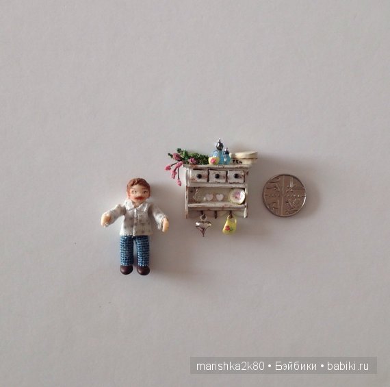 Микроминиатюра 1:48 и 1:144. Куклы и мебель