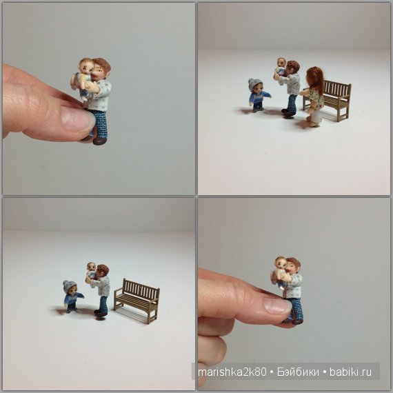 Микроминиатюра 1:48 и 1:144. Куклы и мебель