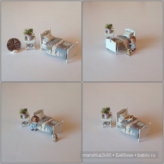 Микроминиатюра 1:48 и 1:144. Куклы и мебель