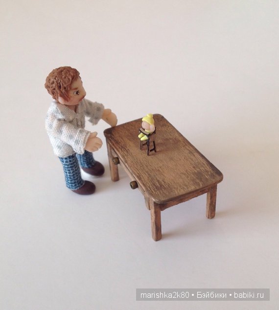 Микроминиатюра 1:48 и 1:144. Куклы и мебель