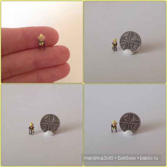 Микроминиатюра 1:48 и 1:144. Куклы и мебель