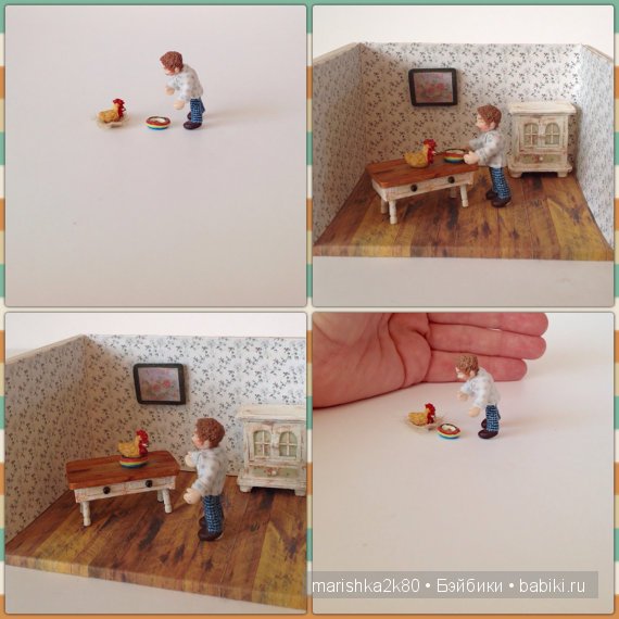 Микроминиатюра 1:48 и 1:144. Куклы и мебель