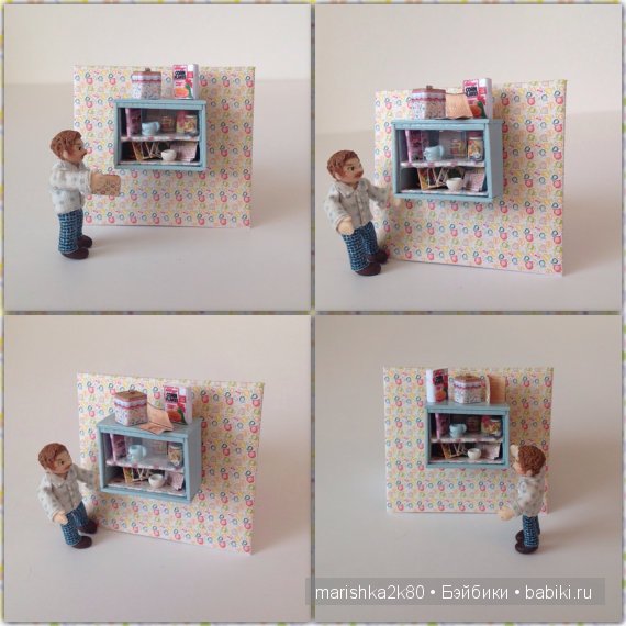 Микроминиатюра 1:48 и 1:144. Куклы и мебель