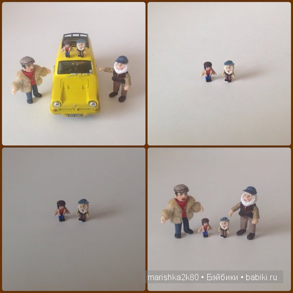 Микроминиатюра 1:48 и 1:144. Куклы и мебель