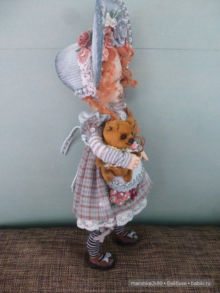 Авторская кукла Полины Инякиной Настенька (фото 4)