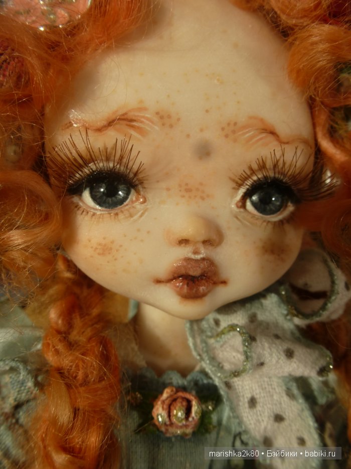 Авторская кукла Полины Инякиной Настенька