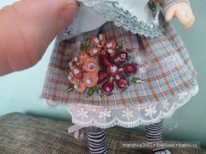 Авторская кукла Полины Инякиной Настенька (фото 8)