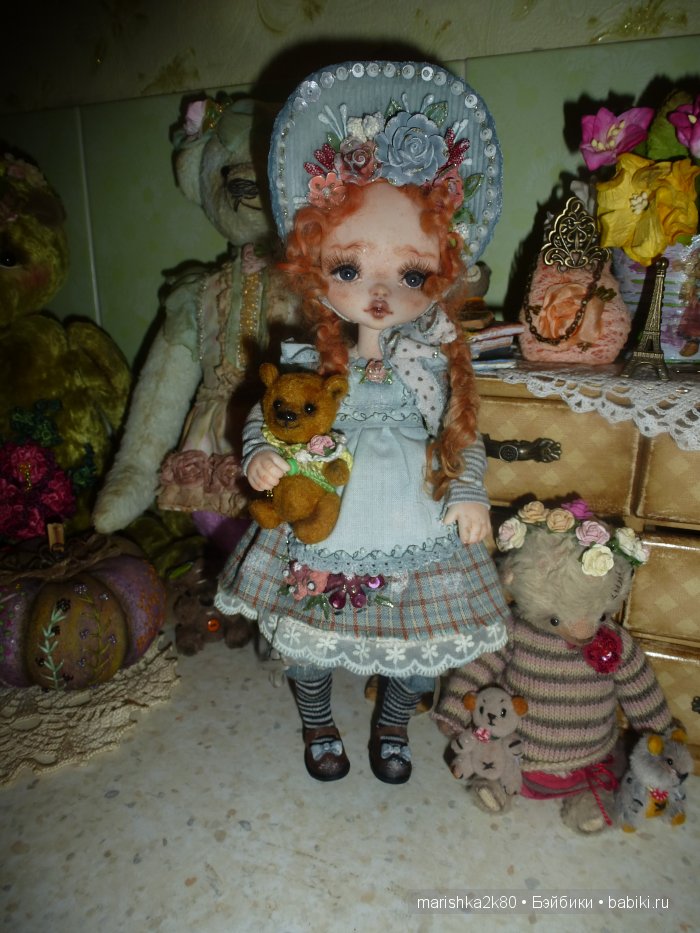 Авторская кукла Полины Инякиной Настенька