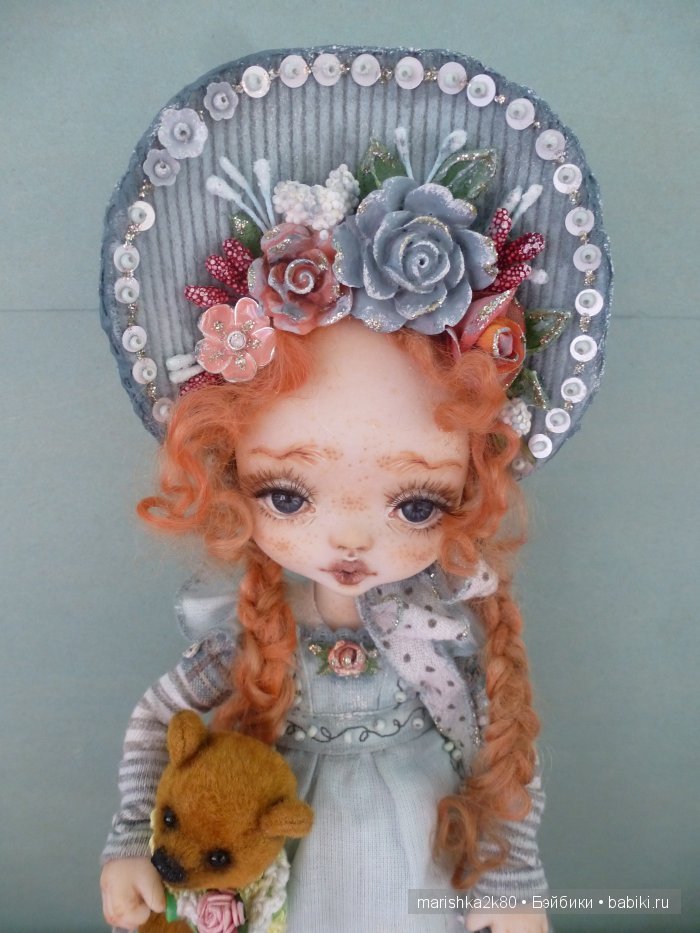 Авторская кукла Полины Инякиной Настенька (фото 2)