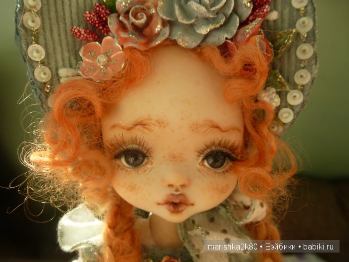 Авторская кукла Полины Инякиной Настенька