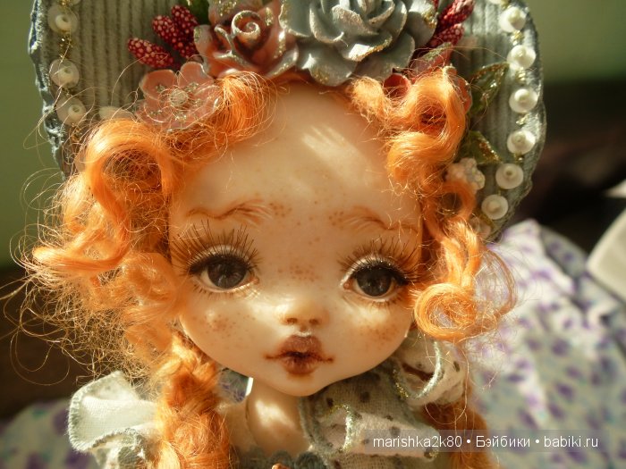 Авторская кукла Полины Инякиной Настенька
