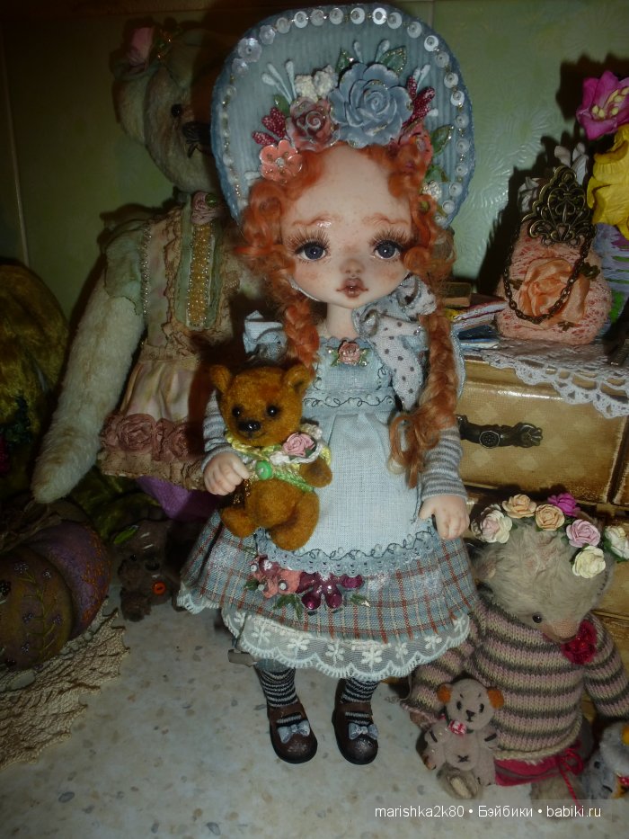 Авторская кукла Полины Инякиной Настенька