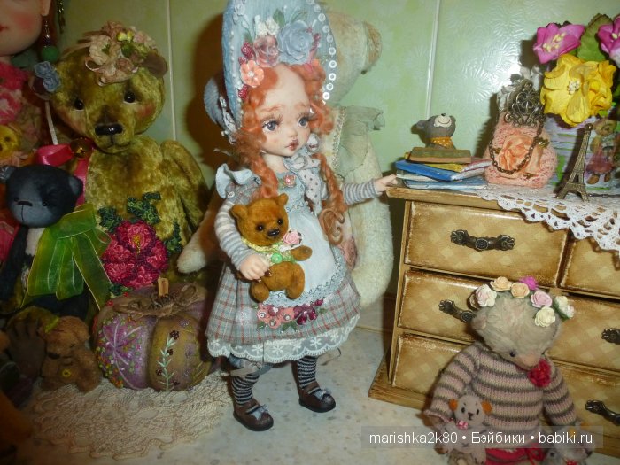 Авторская кукла Полины Инякиной Настенька