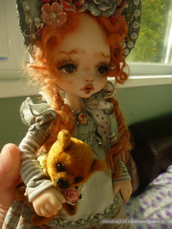 Авторская кукла Полины Инякиной Настенька