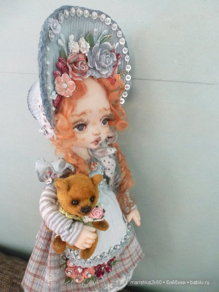 Авторская кукла Полины Инякиной Настенька (фото 6)